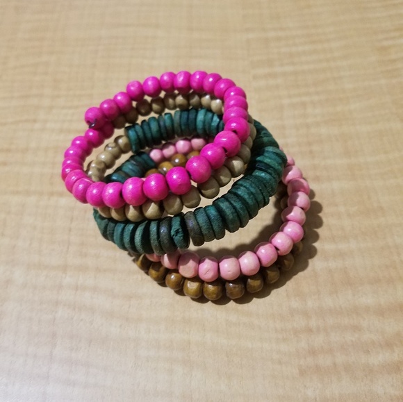 BOHEMIAN beaded BRACELET - Picture 2 of 2